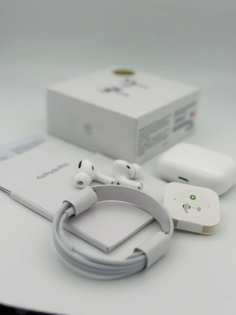 AirPods Pro 2 Wireless Earbuds – White | Active Noise Cancellation & MagSafe Charging Case