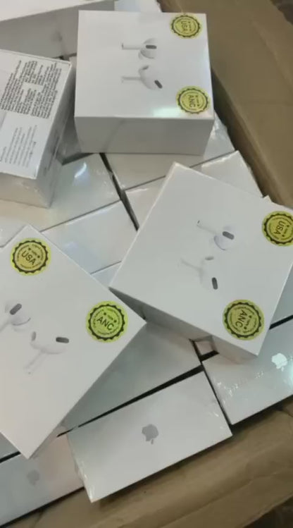 AirPods Pro 2 Wireless Earbuds – White | Active Noise Cancellation & MagSafe Charging Case
